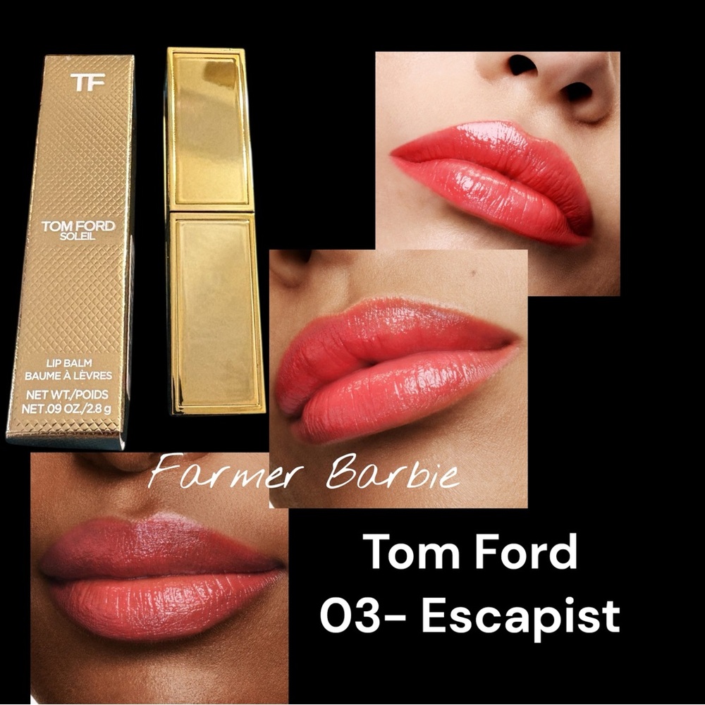 Tom Ford Soleil Lip Balm ~03 Escapist~ 0.09oz/2.8 g - NEW in Box.